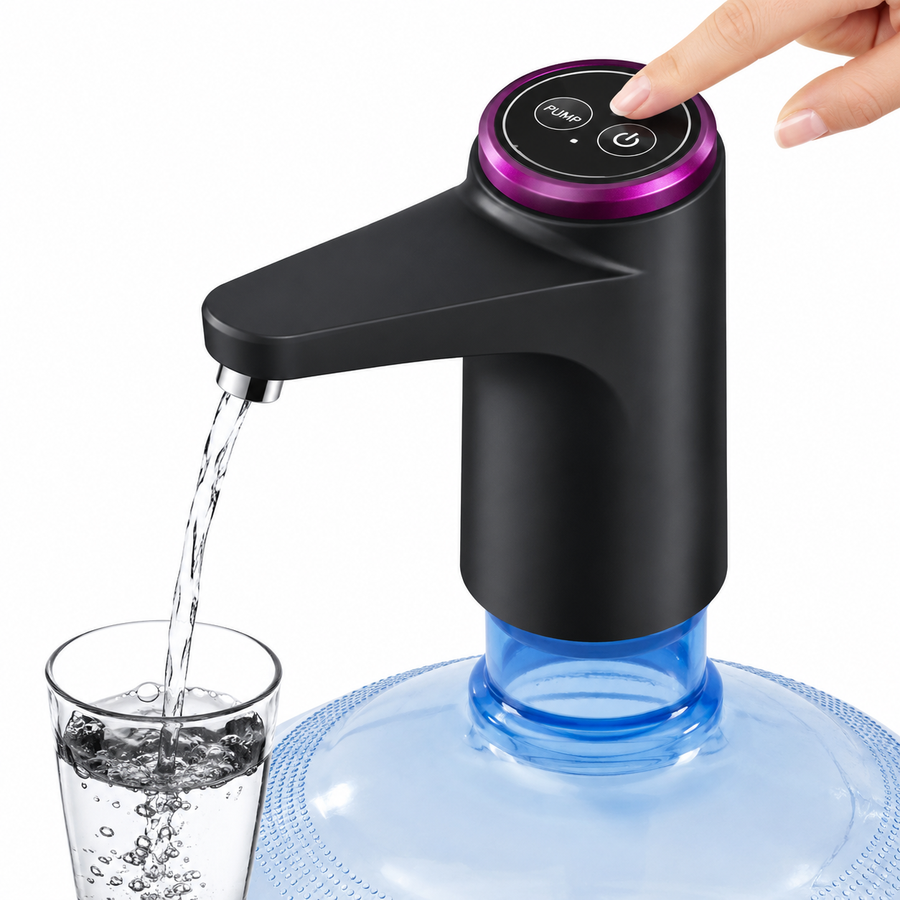 Electric Water Bottle Pump Dispenser โ USB Rechargeable Automatic Water Pump
