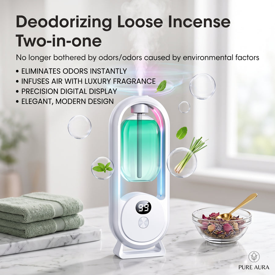 2-in-1 Electric Incense Burner & Air Fragrance Diffuser