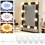 Vanity Light 10 bulb  (3 Modes) – USB Operated LED Mirror Lights
