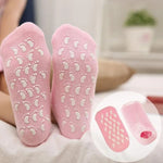 Non-Slip Grip Socks for Women & Girls – Soft Pink Anti-Slip Socks