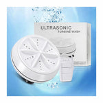 Ultrasonic Turbine Washing Machine – Portable Mini Washer for Clothes