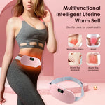 Pink Period Pain Relief Heating Belt – 3 Heat Levels Portable Cramp Relief Belt